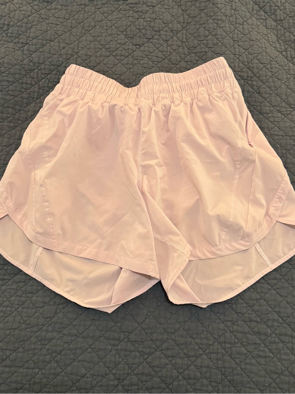 Light Pink Women's Track That High Rise Shorts 5inch Inseam